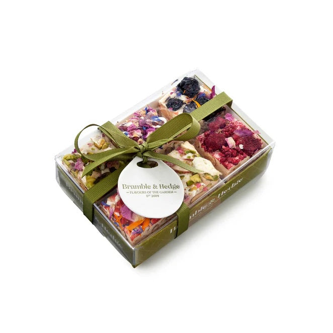 Bramble and Hedge Mixed Nougat Gift Box 180g - 6 Piece