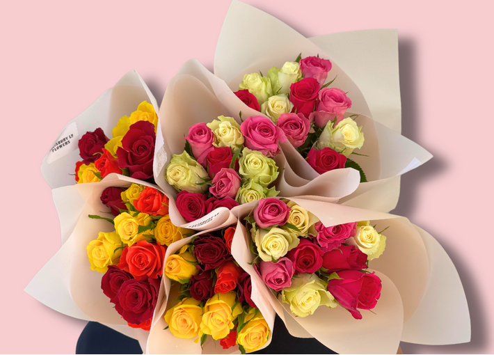 Mixed Rose Bunch