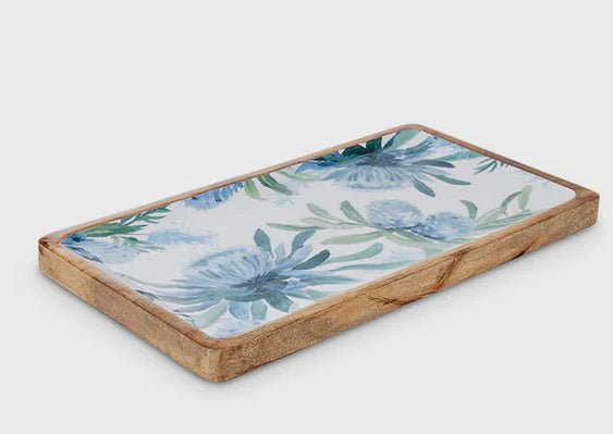 Moama Blue Rectangle Platter