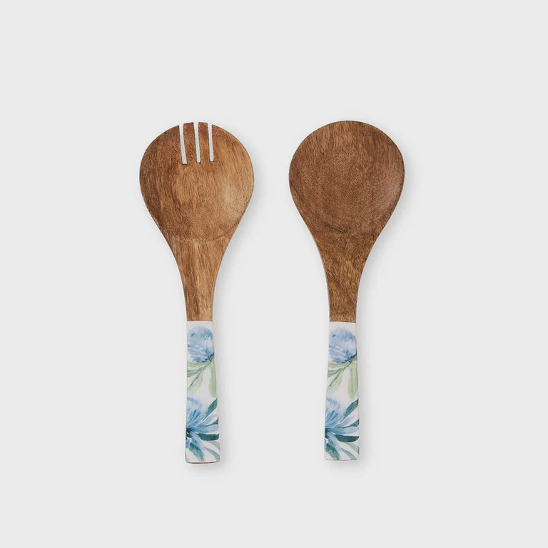 Moama Blue Salad Servers - Set of 2