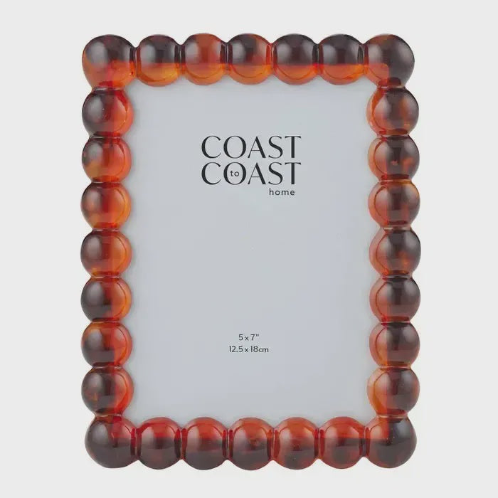 Molong Amber Lucite 5x7 Photo Frame