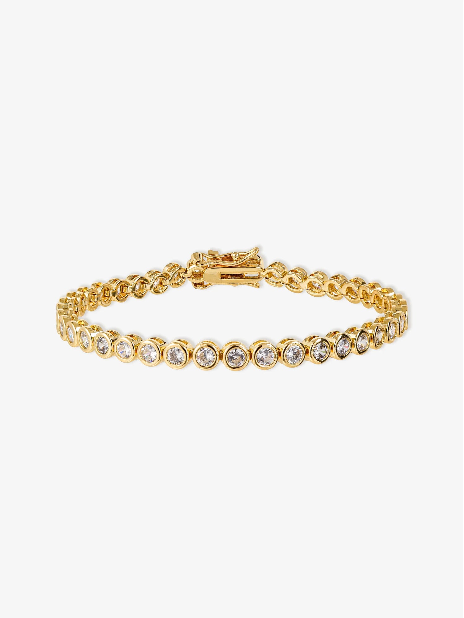 Mona 18K Gold Plated Tennis Bracelet