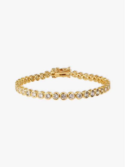 Mona 18K Gold Plated Tennis Bracelet