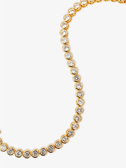 Mona 18K Gold Plated Tennis Bracelet