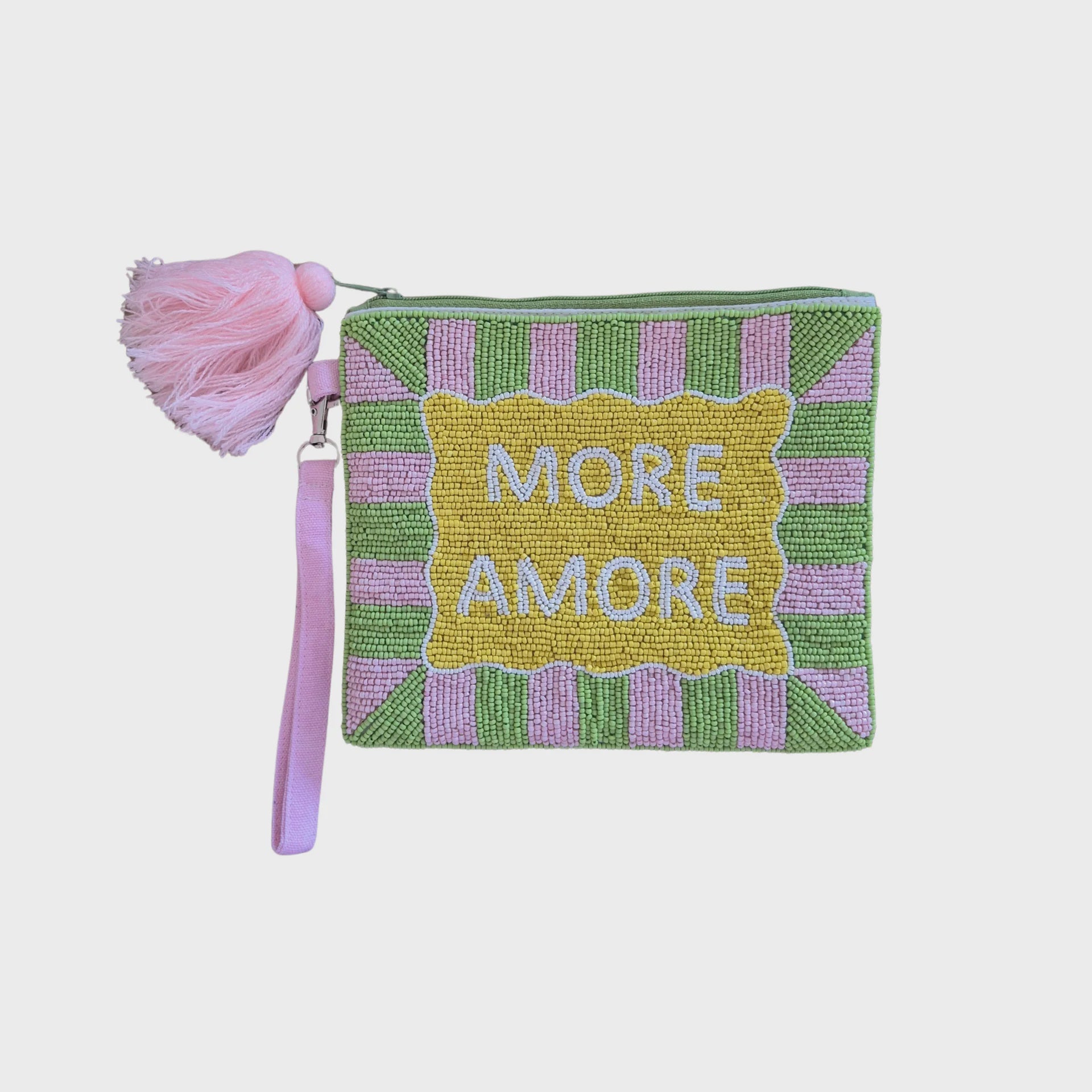 More Amore Beaded Clutch