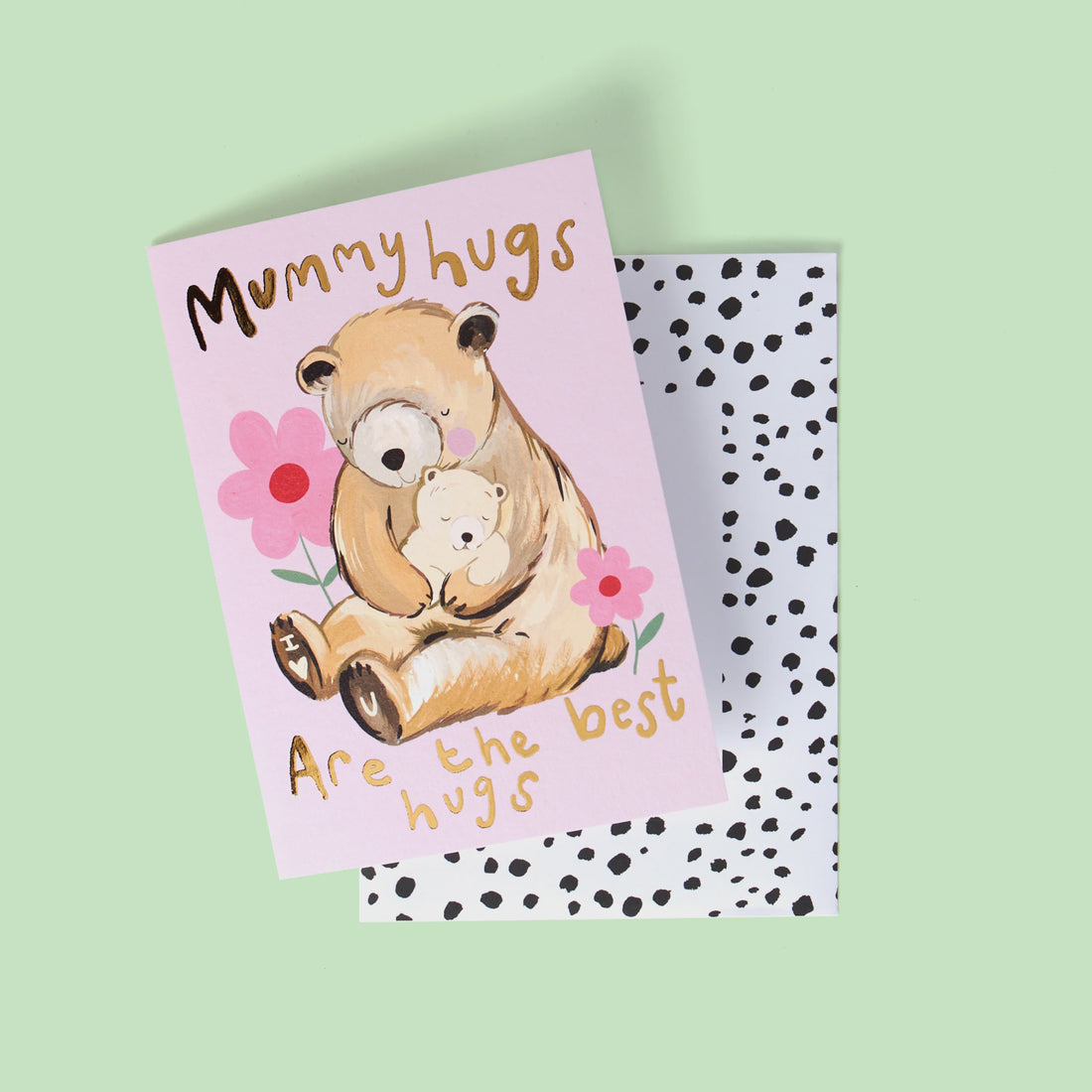Mummy Hugs Greeting Card