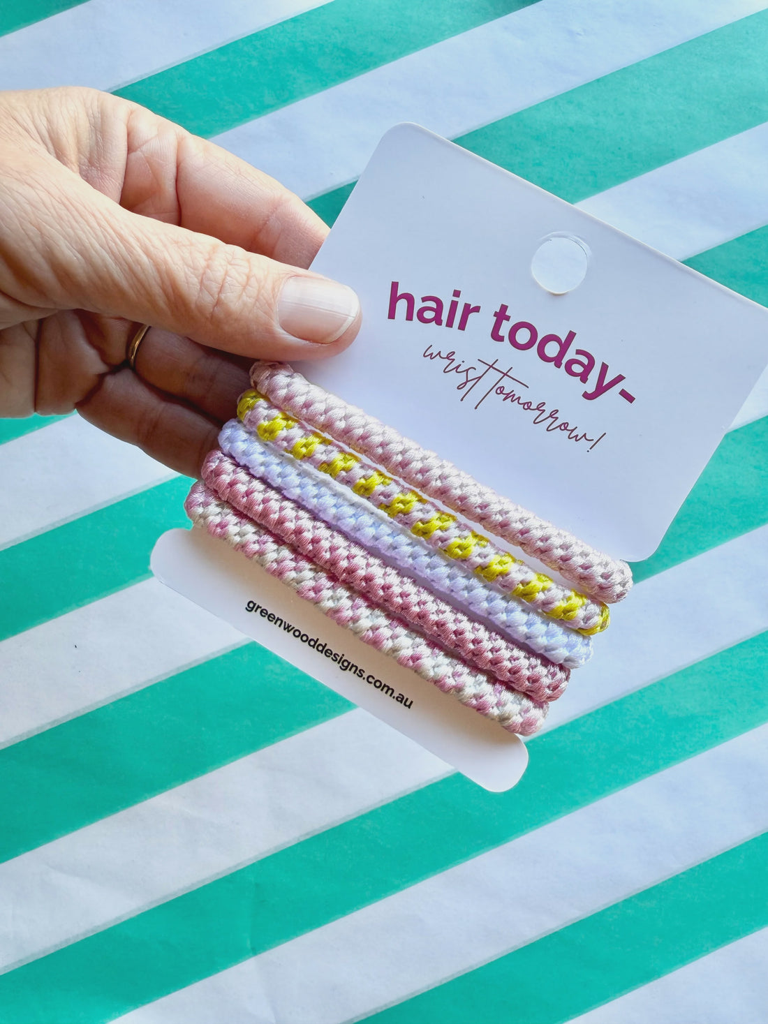 Hair Elastics Pack - Musk