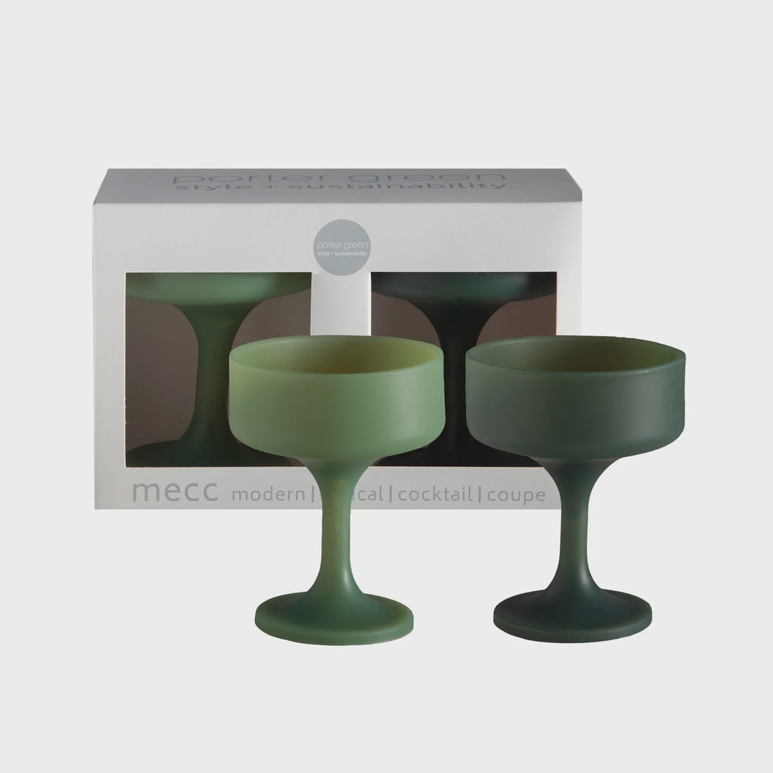 Mecc Silicone Cocktails Glasses - Sage &amp; Olive