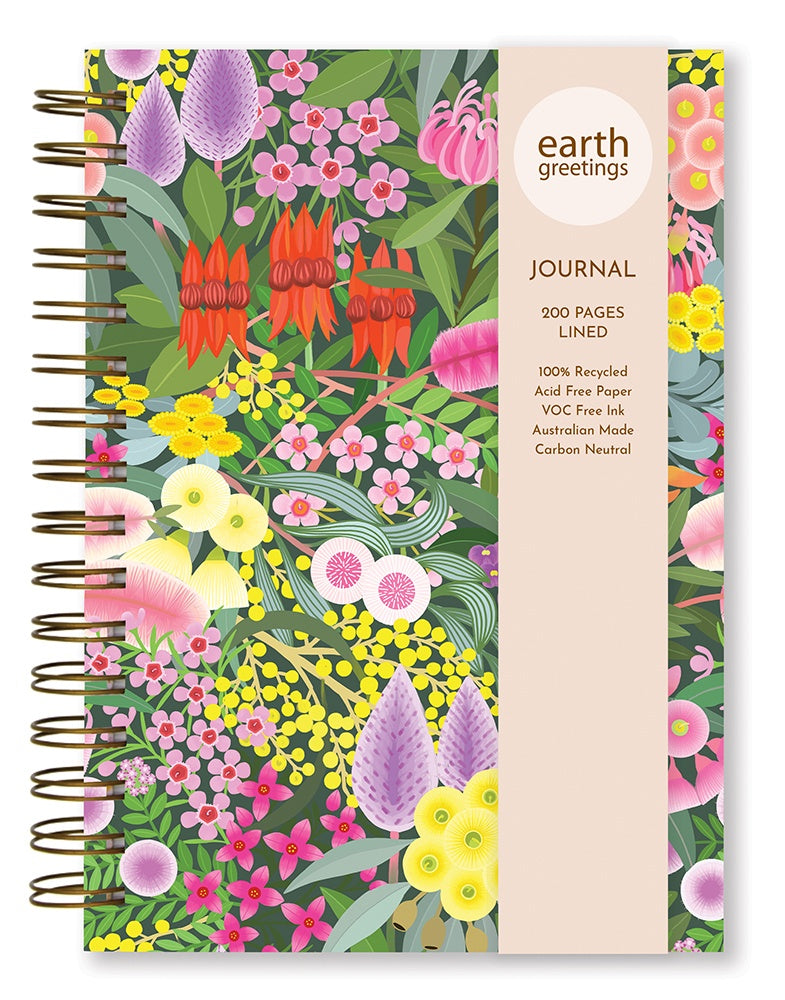 A5 Spiral Bound Journal - Native Gems