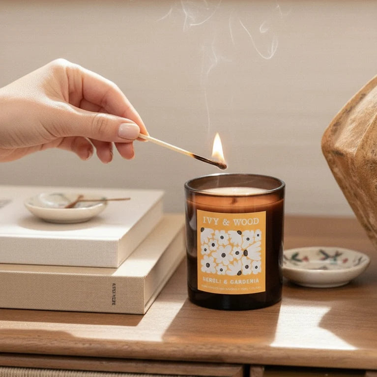 Neroli &amp; Gardenia Scented Candle