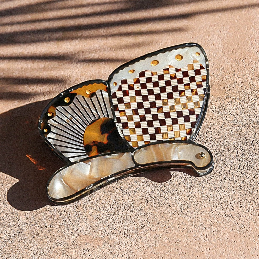 Butterfly Hair Claw Clip