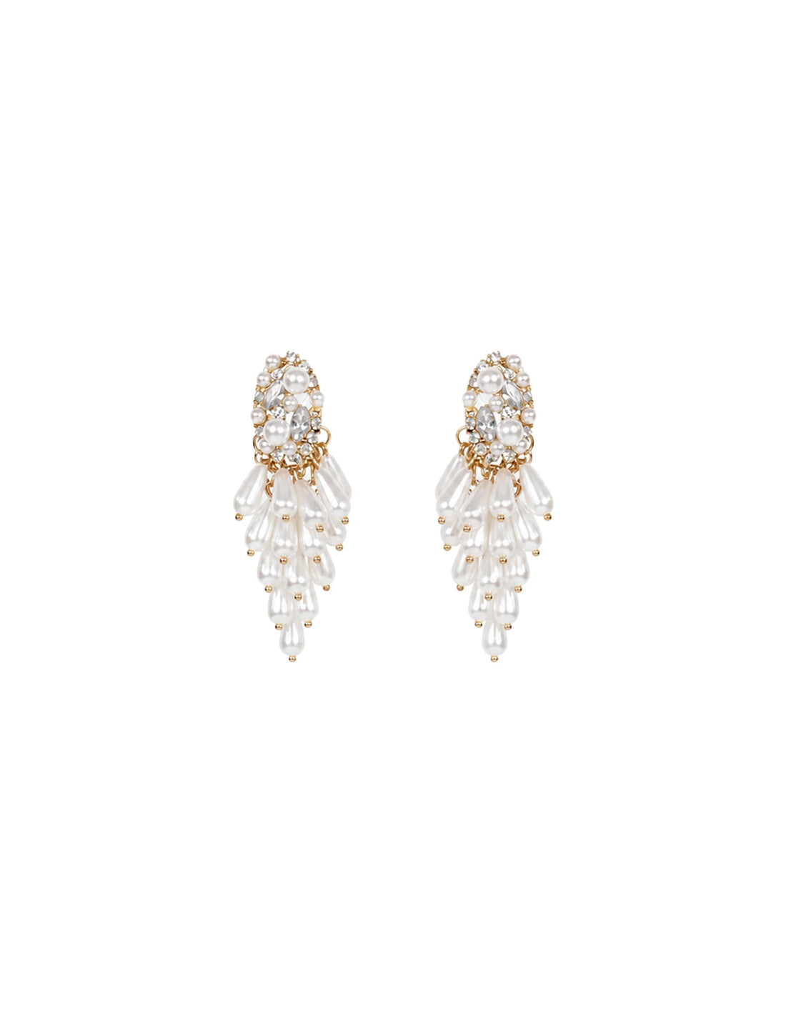 Opaline Pearl Statement Earrings