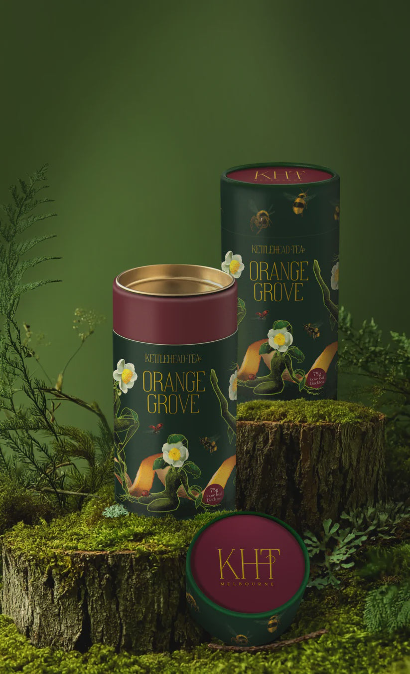 Orange Grove Loose Leaf Tea Canister