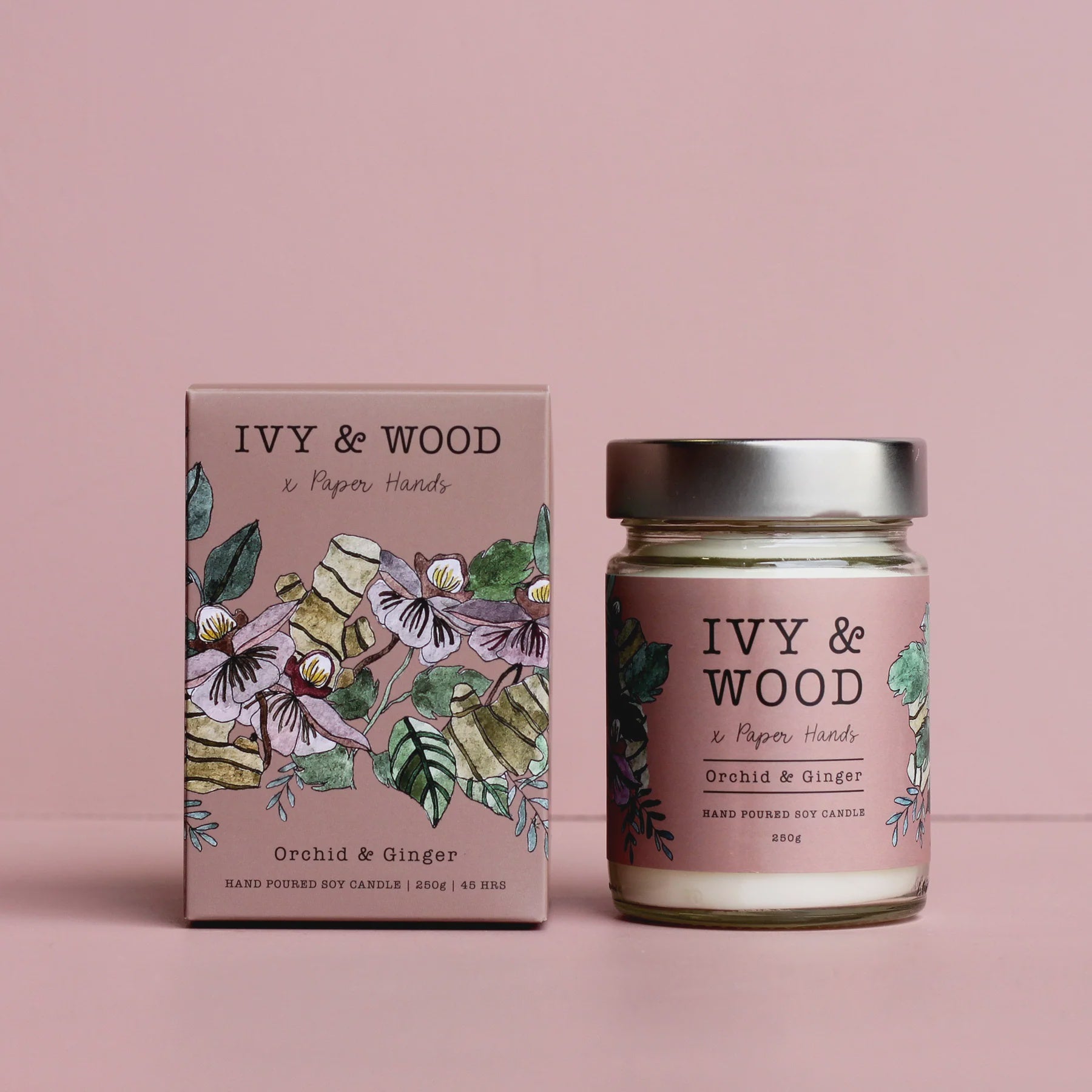 Orchid &amp; Ginger Botanical Candle