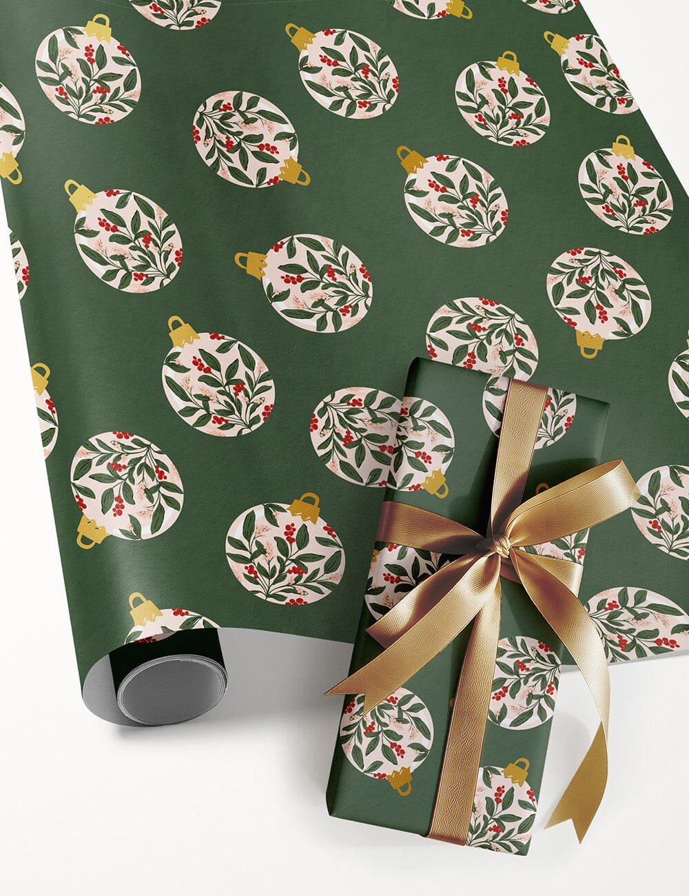 Christmas Ornaments 3m Gift Wrap Roll
