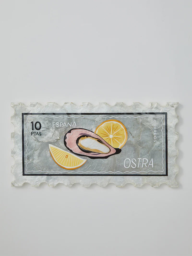 Oyster Stamp Wall Art