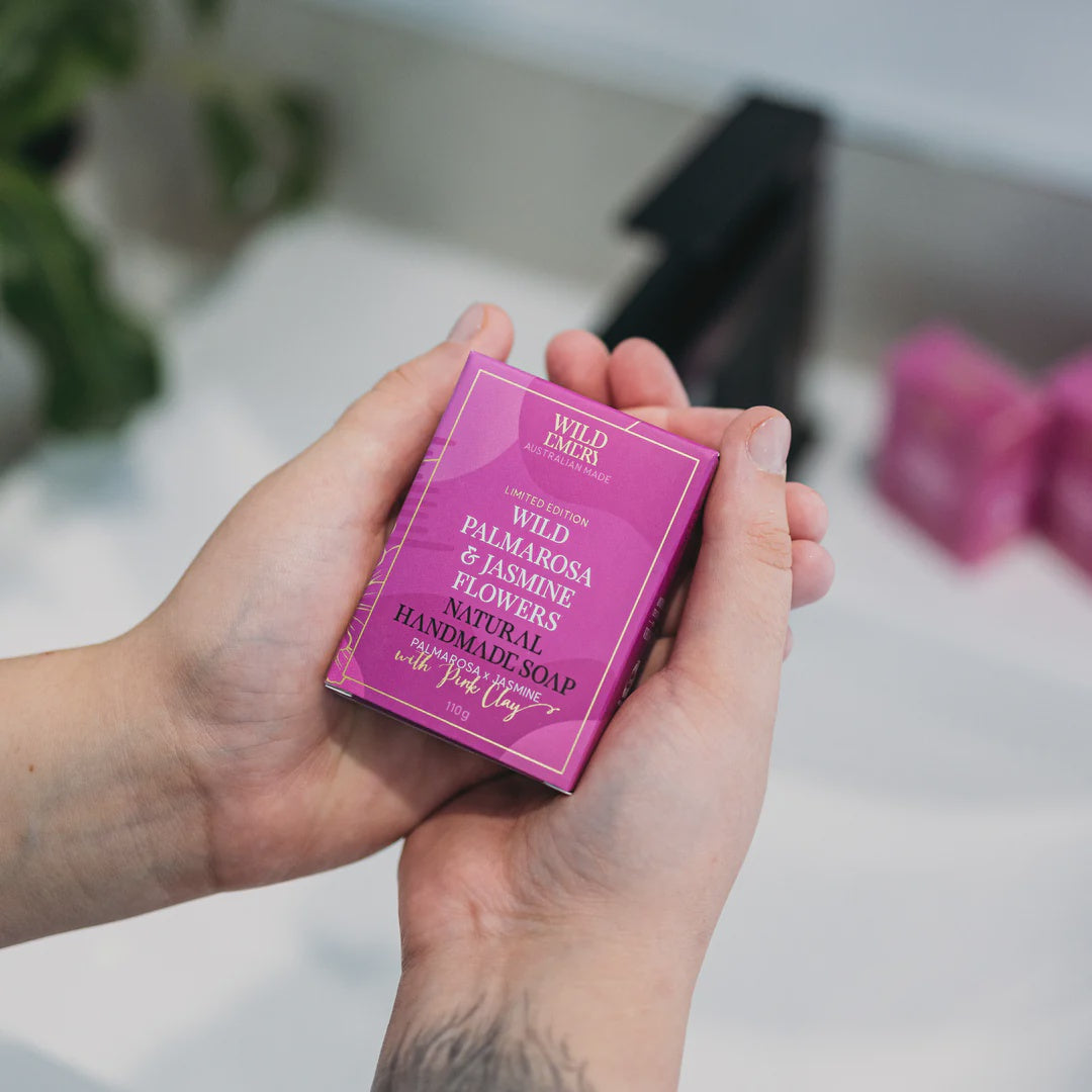 Wild Palmarosa & Jasmine Flowers Soap - Limited Edition