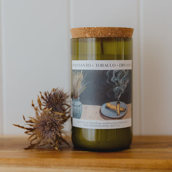 Palo Santo + Tobacco + Dry Hay Coco Soy Candle