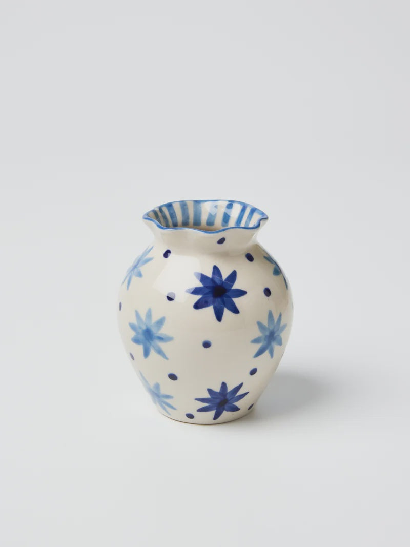 Paloma Vase Star Blue