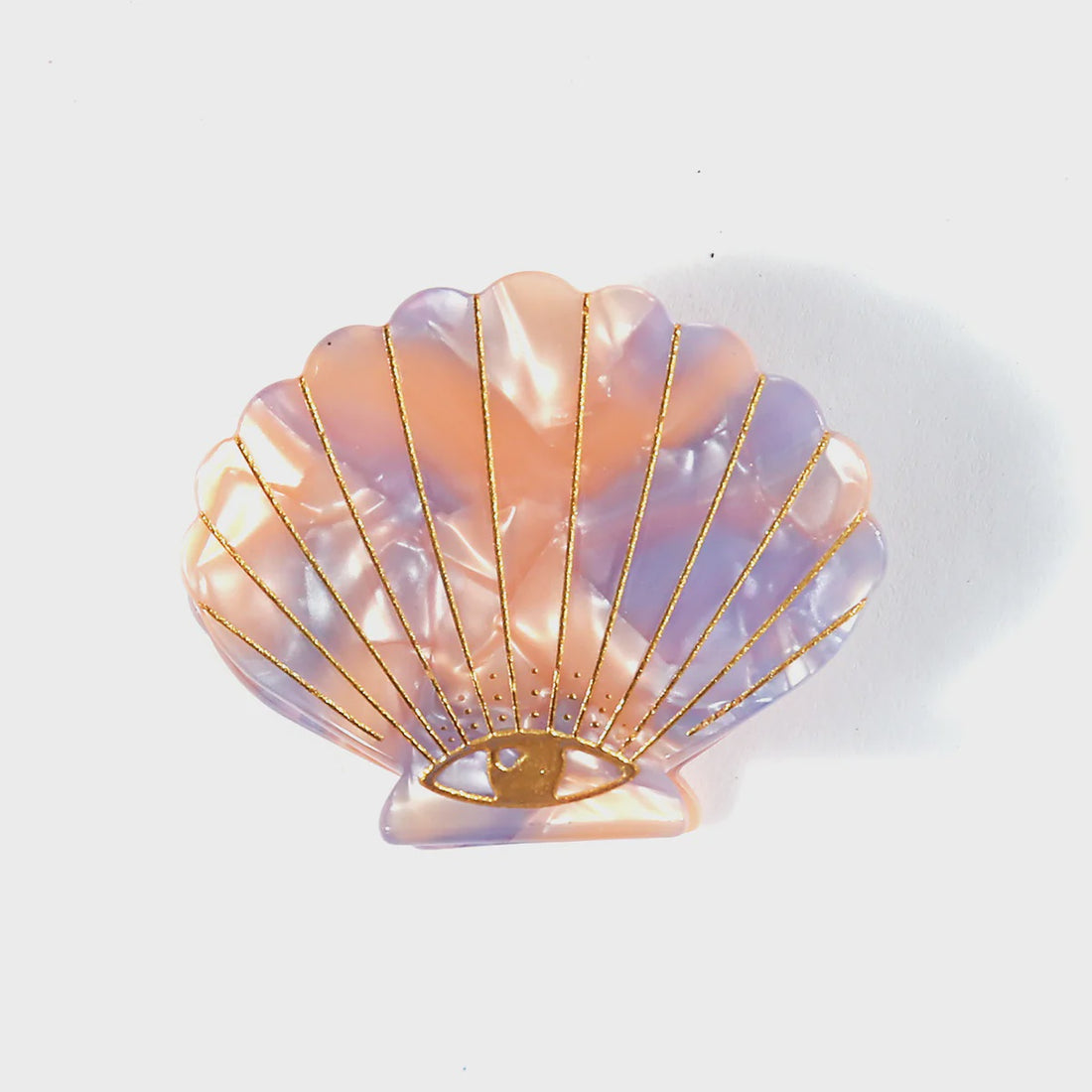 Pastel Shell Claw Clip