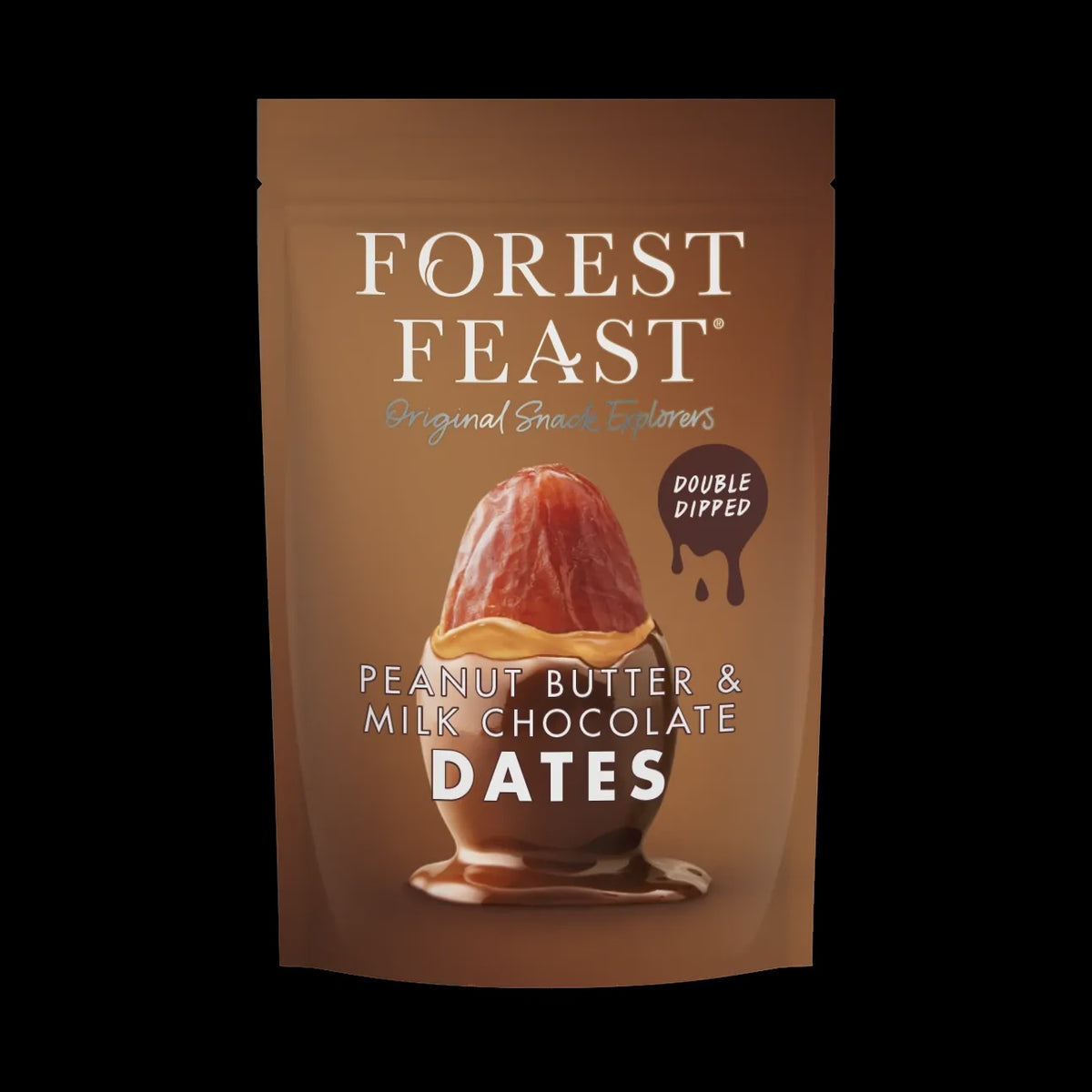 Forest Feast Milk Choc Peanut Butter Dates 140g