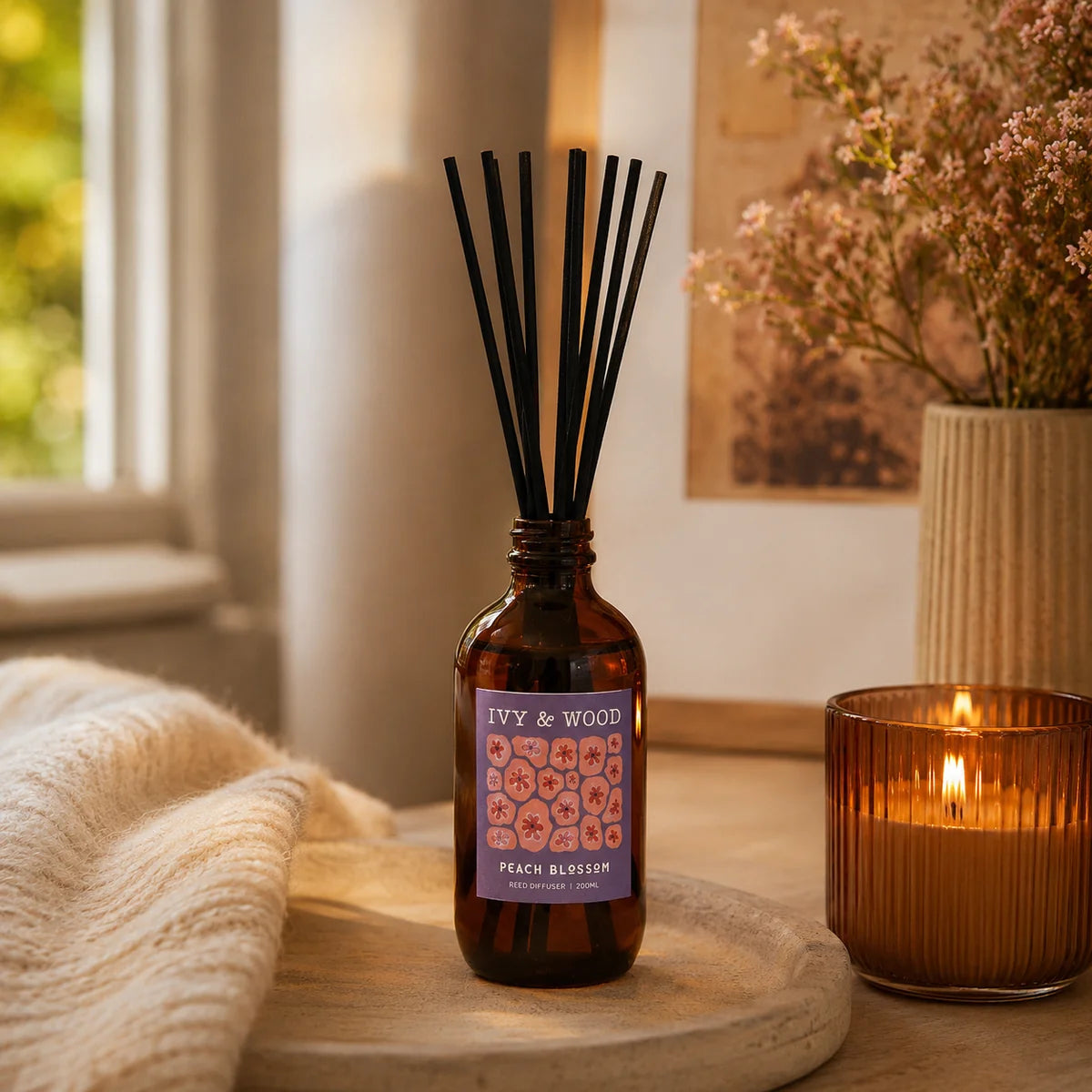 Peach Blossom Reed Diffuser