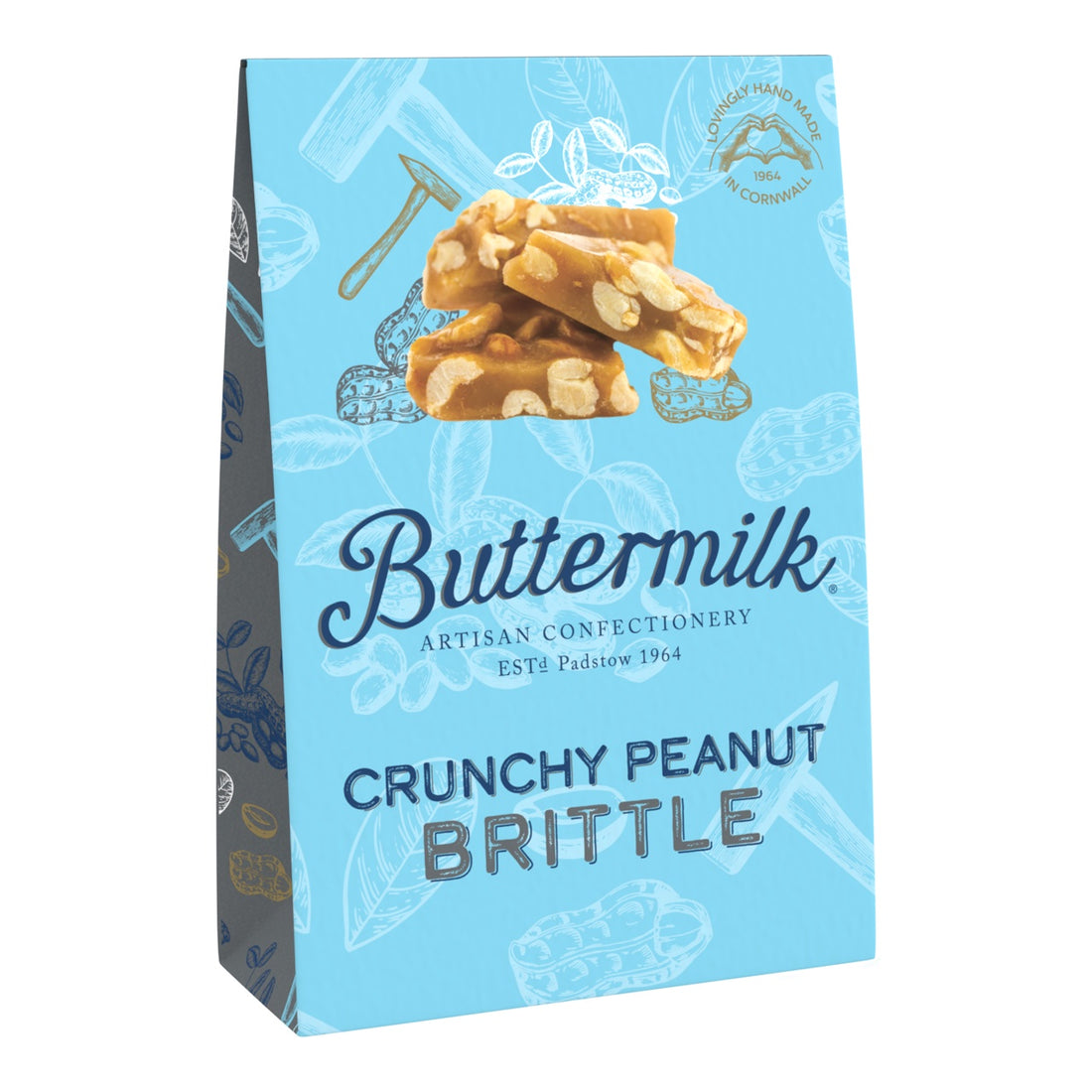 Buttermilk Crunchy Peanut Brittle