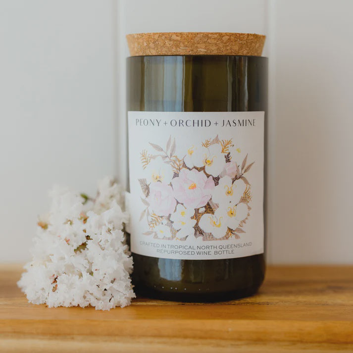 Peony + Orchid + Jasmine Coco Soy Candle