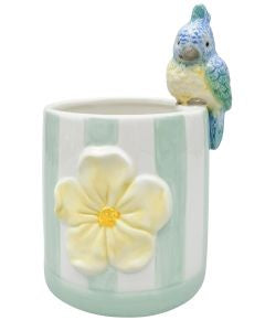 Perdy Parrot Planter 20cm - Green