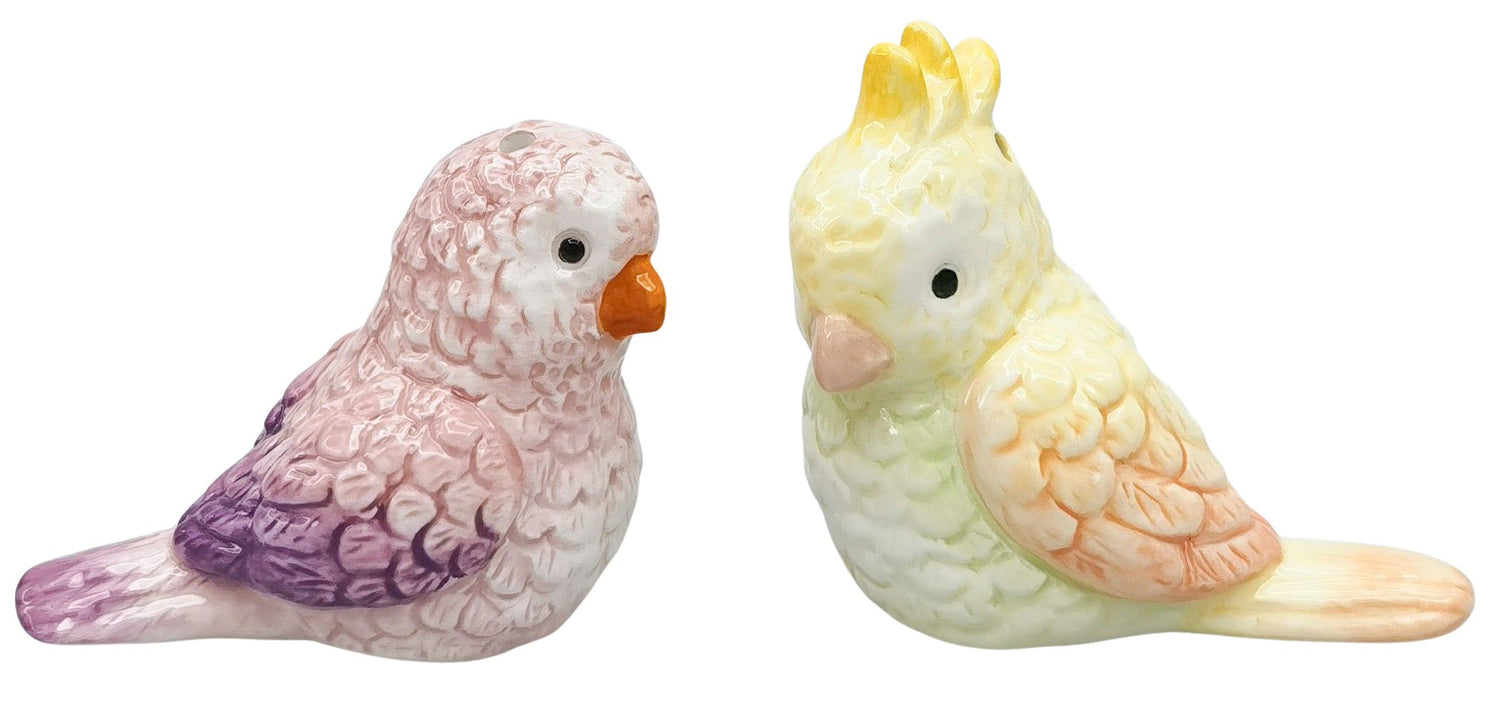 Perdy Parrot Salt &amp; Pepper Shakers