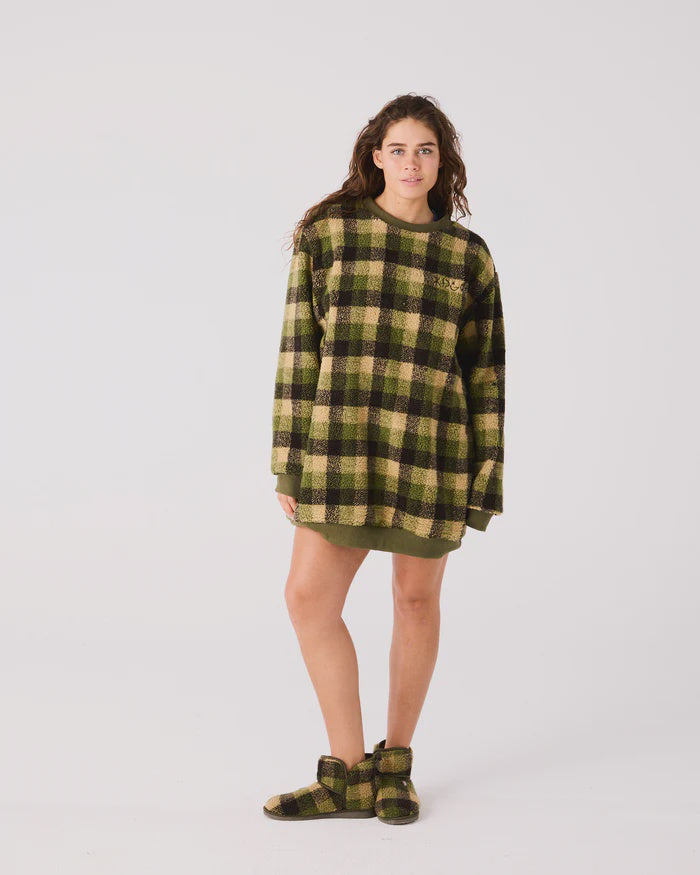 Pioneer Sherpa Adult Oversized Bedtime Sweater