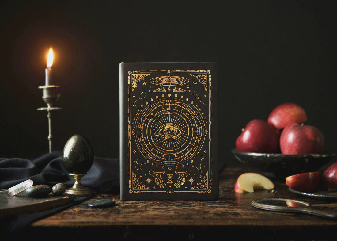2026 Astrological Planner Almanac &amp; Guidebook - Black