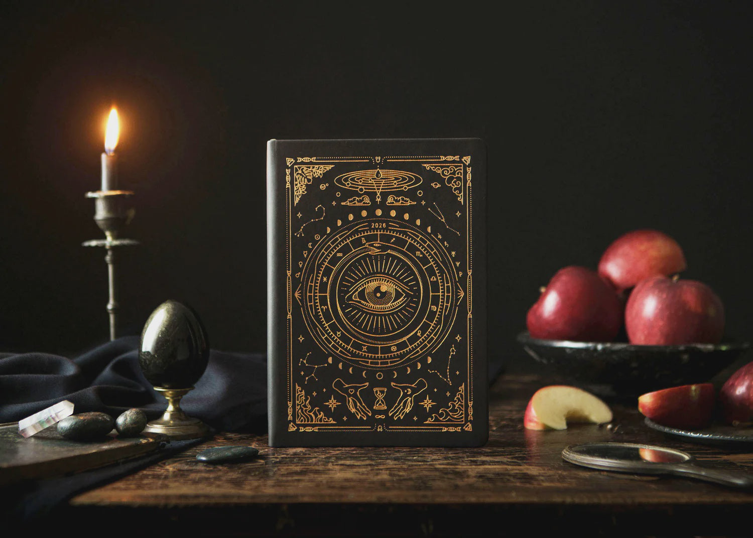 2026 Astrological Planner Almanac &amp; Guidebook - Black
