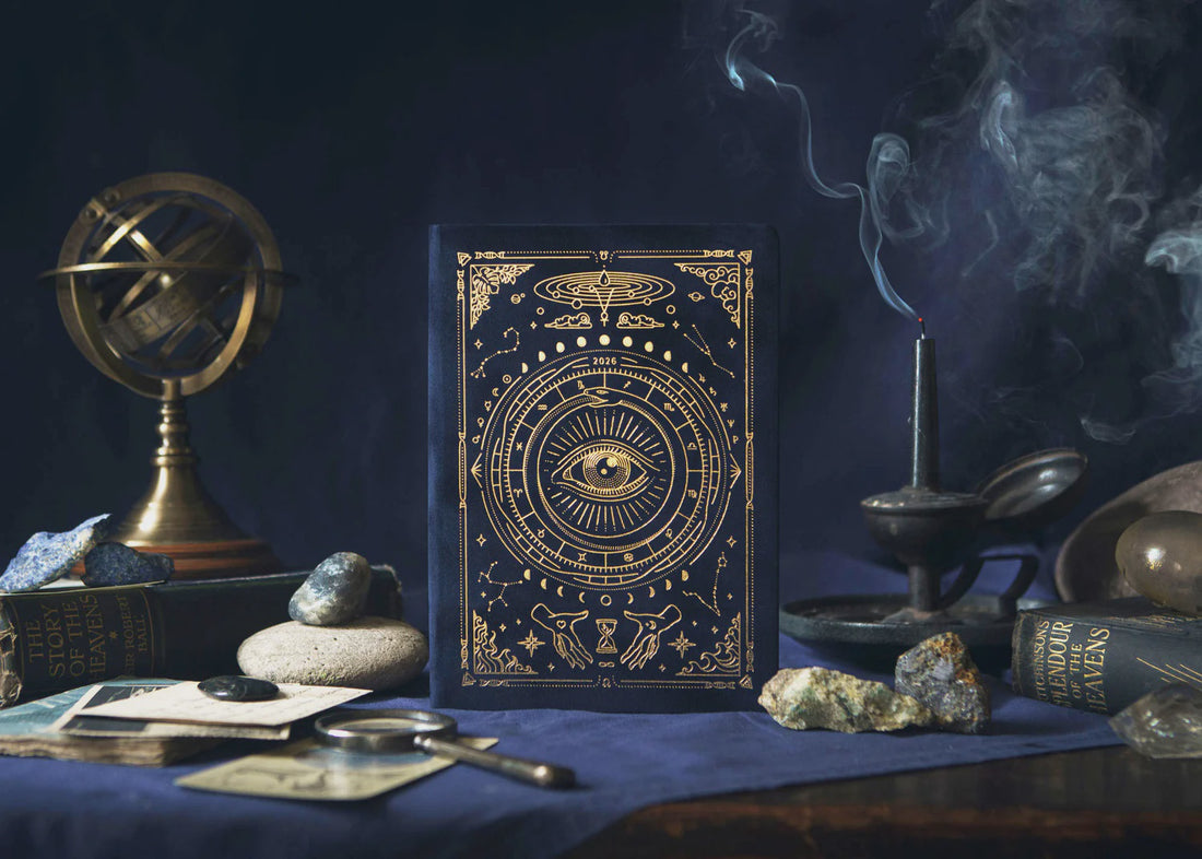 2026 Astrological Planner Almanac &amp; Guidebook - Midnight Velvet