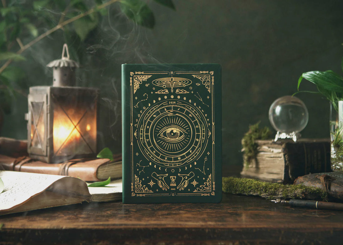 2026 Astrological Planner Almanac &amp; Guidebook - Deep Moss