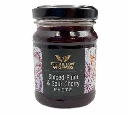 For The Love of Cheeses Spiced Plum and Sour Cherry Paste 165g