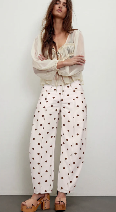 Polka Dot Jeans