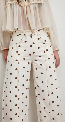 Polka Dot Jeans