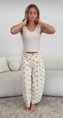 Polka Dot Jeans