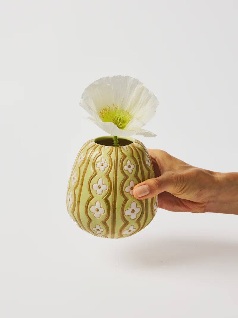 Pollen Vase - Vintage Green