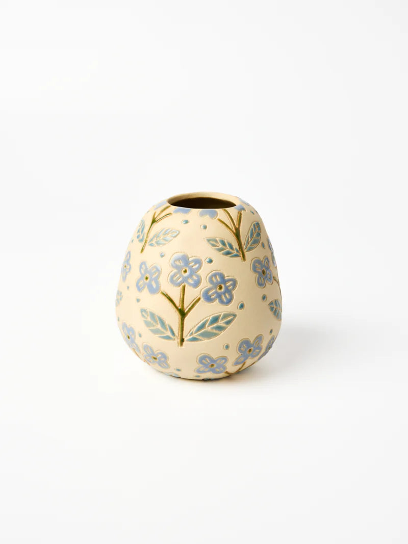 Pollen Vase - Blue Floret