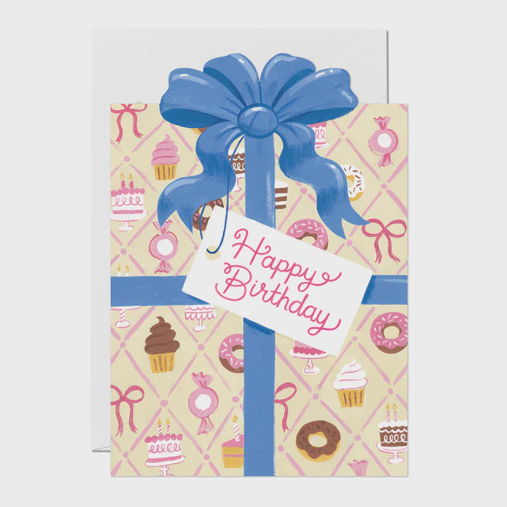 Present Birthday Greeting Card