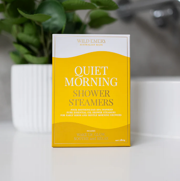 Quiet Morning Shower Steamers - Set of 4