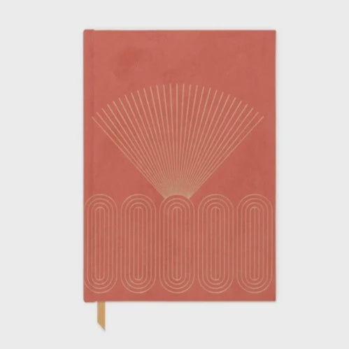 Radiant Rays Terracotta Journal