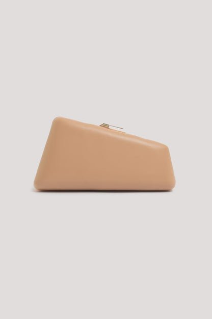 Raleigh Angled Structured Clutch - Camel