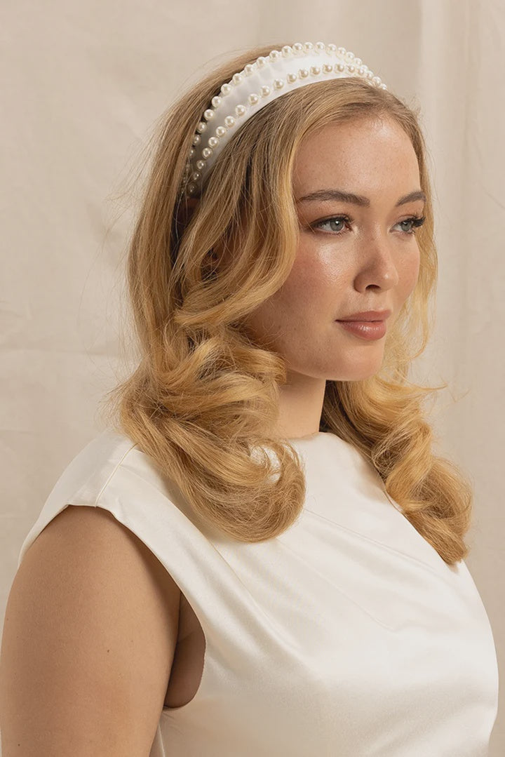 Raleigh Headband - White