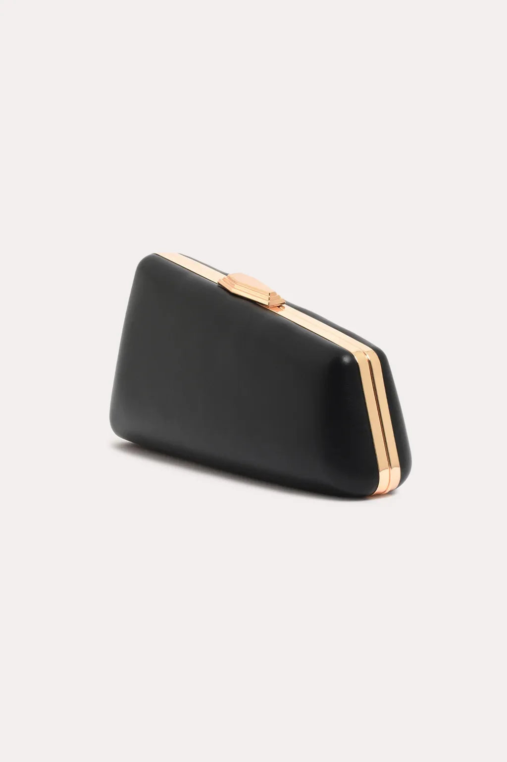 Raleigh Angled Structured Clutch - Black