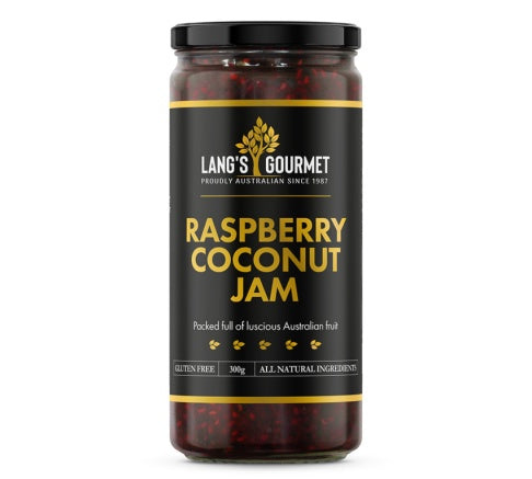 Gourmet Raspberry Coconut Jam