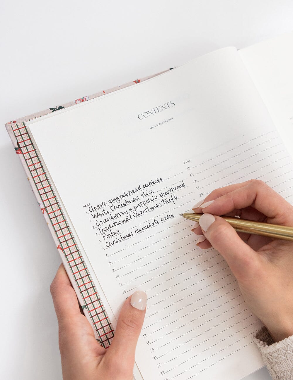 Christmas Recipe Journal - Christmas Treats