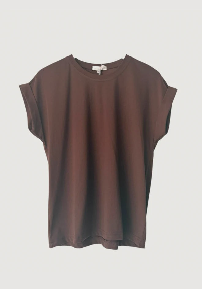 Rhodes Tee - Chocolate